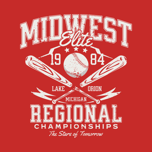 Vintage 1984 Midwest Elite Regional Championships // Retro Baseball Tournament by SLAG_Creative