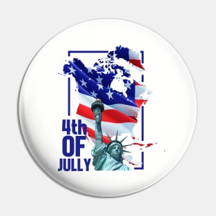 4th of july Pin