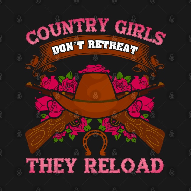 Country Girls Don't Retreat They Reload by E