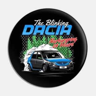 Dacia Blue Pin