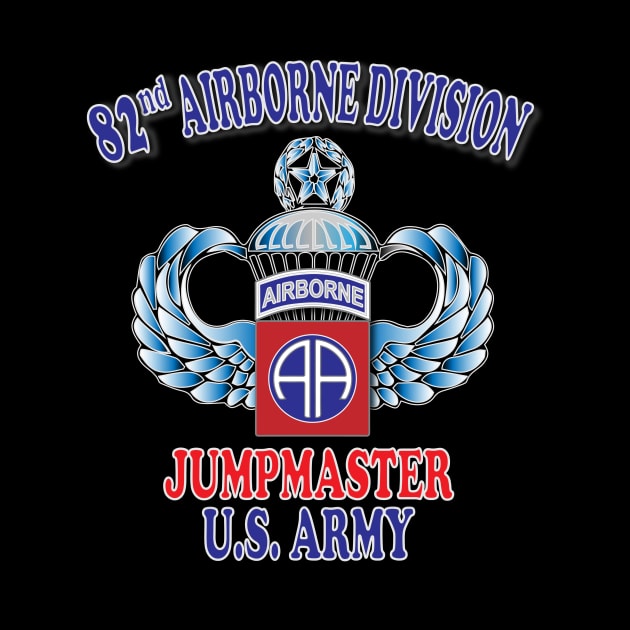 82nd Airborne Jumpmaster- Master Jump Wings by Relaxed Lifestyle Products