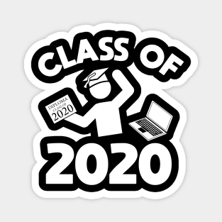 Class of 2020 Funny Quarantine Graduation Magnet