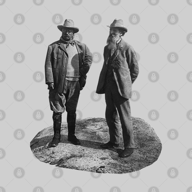 Theodore Roosevelt & John Muir at Glacier Point by Scottish Arms Dealer