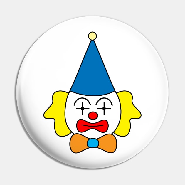 Clown - funny face. Pin by kerens