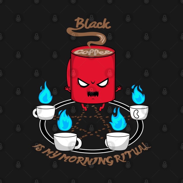 Black coffee by inkonfiremx