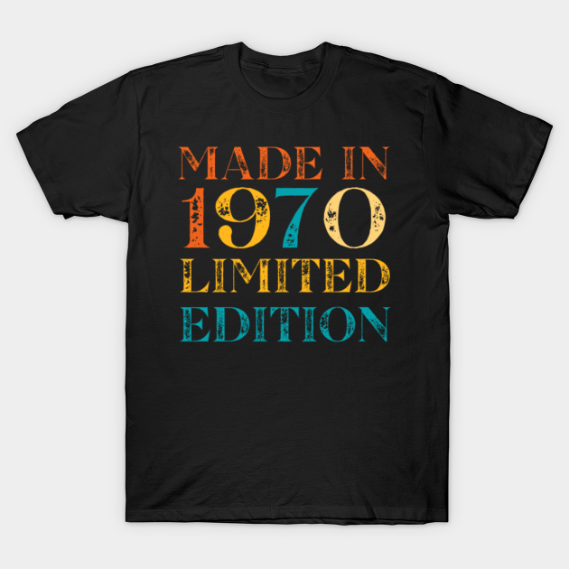 Discover Made In 1970 - Made In 1970 - T-Shirt