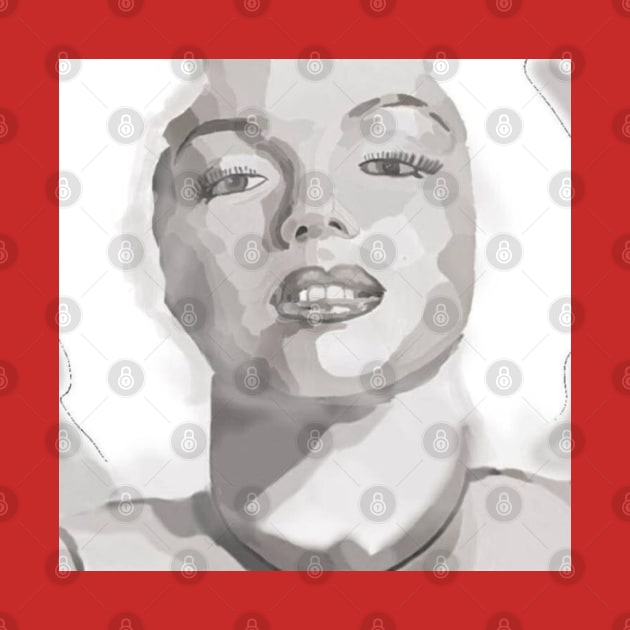 Marilyn Monroe by teenamarie23art