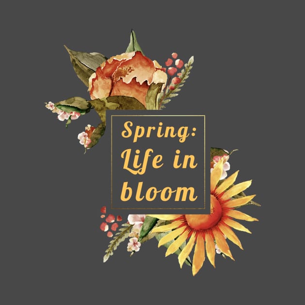 Spring - life in bloom by Marhcuz