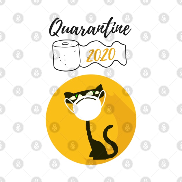 Quarantine with my Cat 2020 by Pro-tshirt