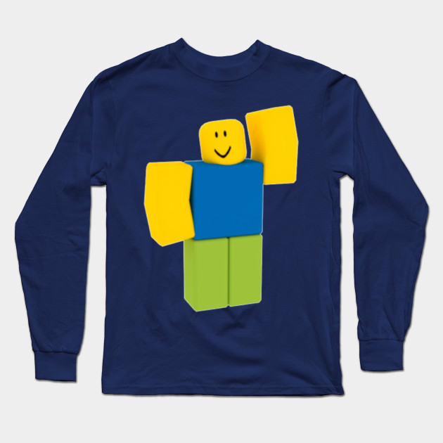 Roblox Noob Dab Roblox Long Sleeve T Shirt Teepublic - noob dab roblox t shirt