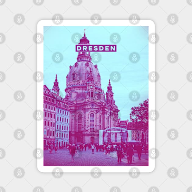 Dresden Germany Magnet by deadright