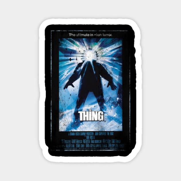 The Thing movie poster Magnet by 1208