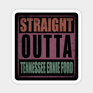 Vintage Proud Name Ernie Retro Style Straight Outta Magnet