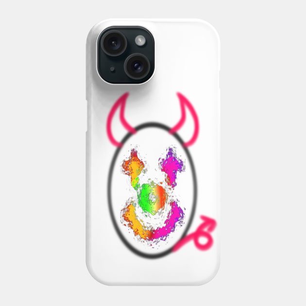 halloween clown Phone Case by Eddga