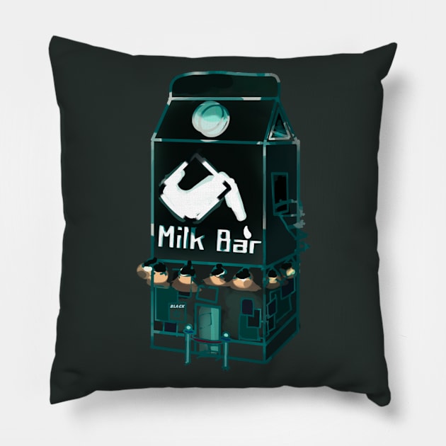 Milk Bar Pillow by gpam