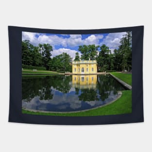 Russia. Tsarskoe Selo. Ekaterininsky park. Tapestry