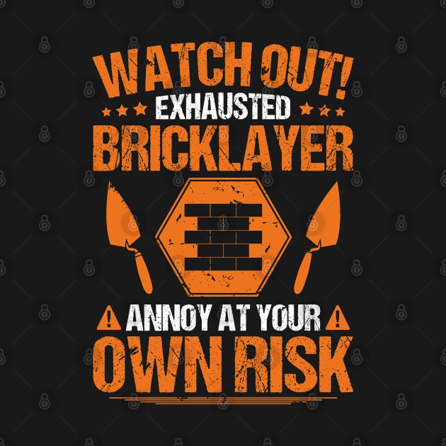 Bricklayer/Brickmason/Mason/Building/Gift/Present by Krautshirts