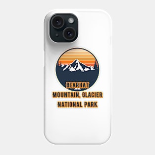 Bearhat Mountain, Glacier National Park Phone Case