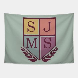 SJMS Logo Tapestry