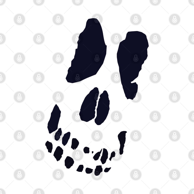 Smiling skull by MrsDagger