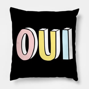 Pastel Oui Pillow