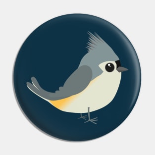 Cute tufted titmouse Pin