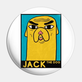 Jack The Ugly Face Pin