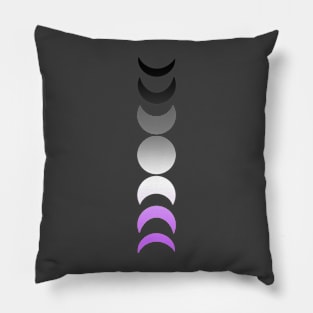 Moon Phases Pride (Ace) Pillow