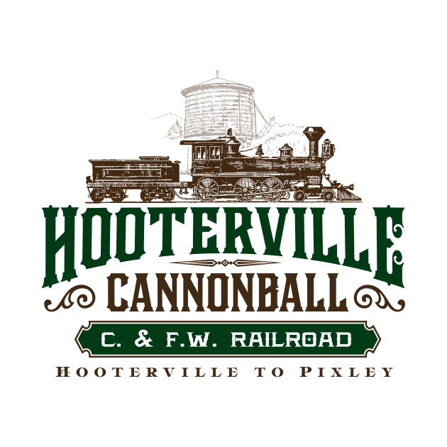 Hooterville Cannonball by MindsparkCreative