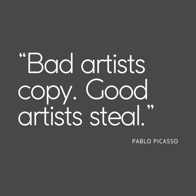 Picasso Quote by WrittersQuotes