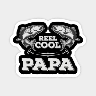 Reel Fishing For Grandpa Papa Fathers Day Magnet