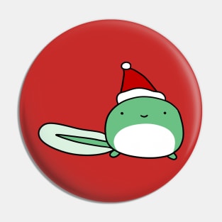 Santa Hat Tadpole Pin