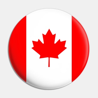 Simple Canadian Flag Pin