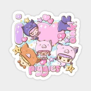 I love piggies Magnet