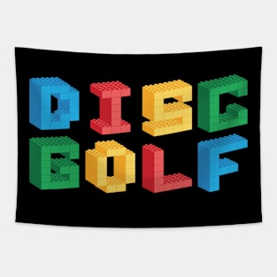 Lego Disc Golf Tapestry