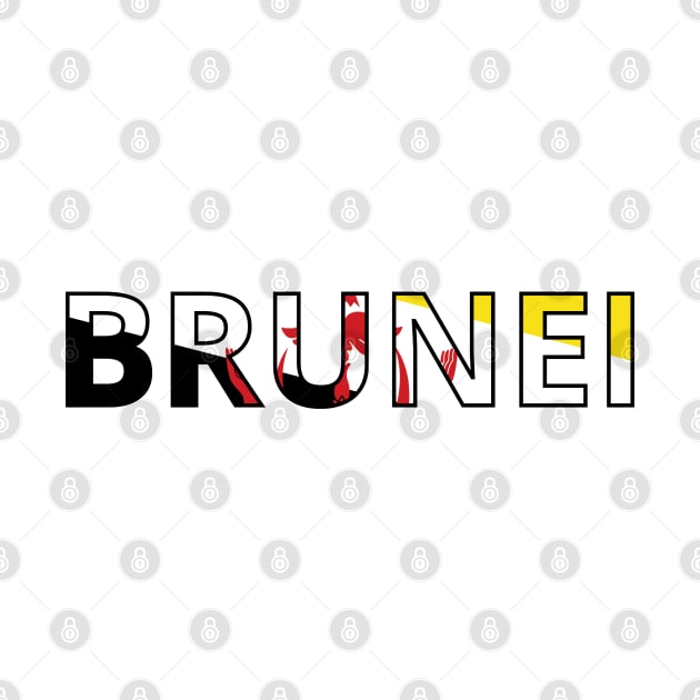 Drapeau Brunei by Pixelforma