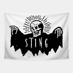 sting and the bone sucker Tapestry