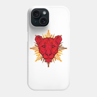 Lion Gold Colorful Phone Case