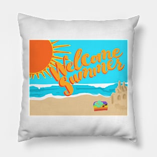 Welcome Summer Pillow