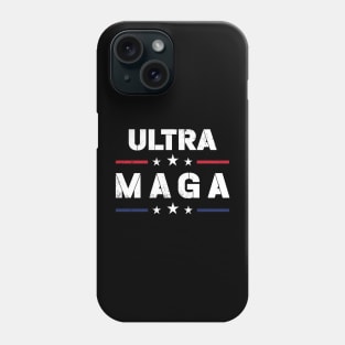 Ultra Maga Proud Ultra-Maga American Flag Phone Case