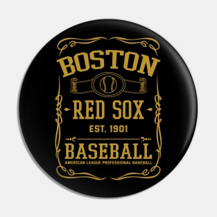 Vintage Red Sox American Baseball Pin
