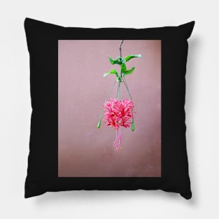 Frilly Hibiscus Pillow