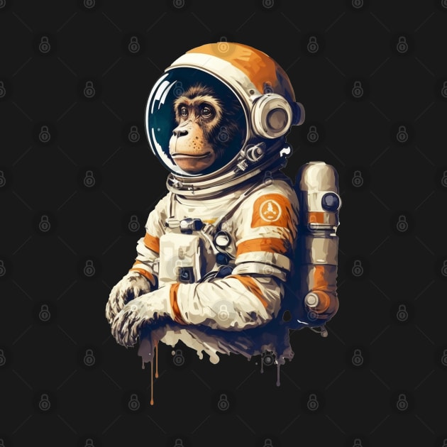 Monkey Astronaut by JayD World