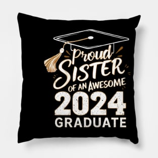 Graduate 2024 sister Pillow