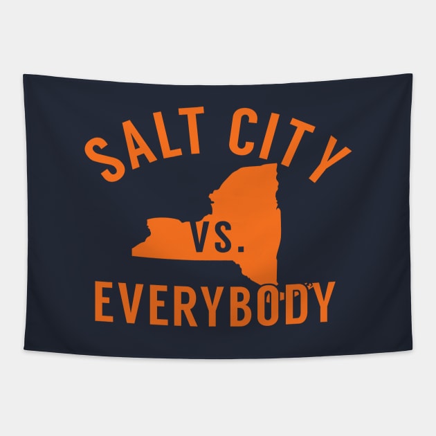 Salt City vs. Everybody Tapestry by PopCultureShirts