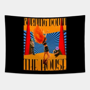 House! (Yellow version) Tapestry
