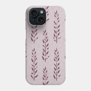 Spring Emotion Branches Brick Black Cherry Phone Case