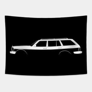 Mercedes-Benz 300 TD (S123) Silhouette Tapestry