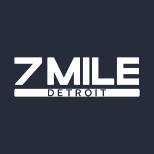 7 Mile Detroit Front &  Back v.3 T-Shirt