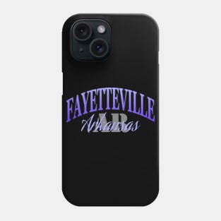 City Pride: Fayetteville, Arkansas Phone Case